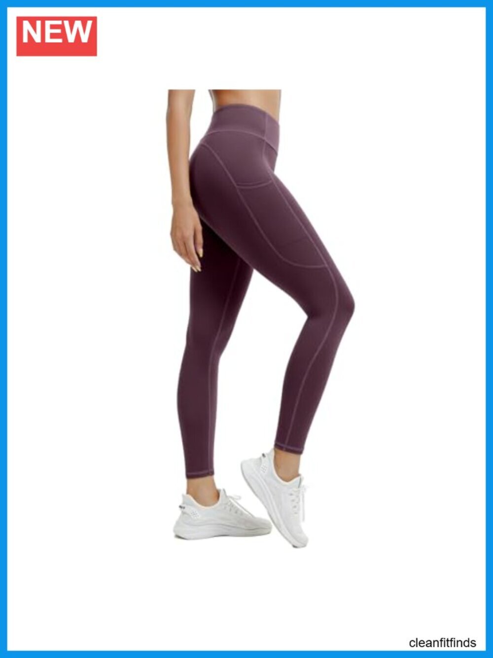 High Rise Buttery Soft Leggings with Pockets Tummy Control Yoga Pants